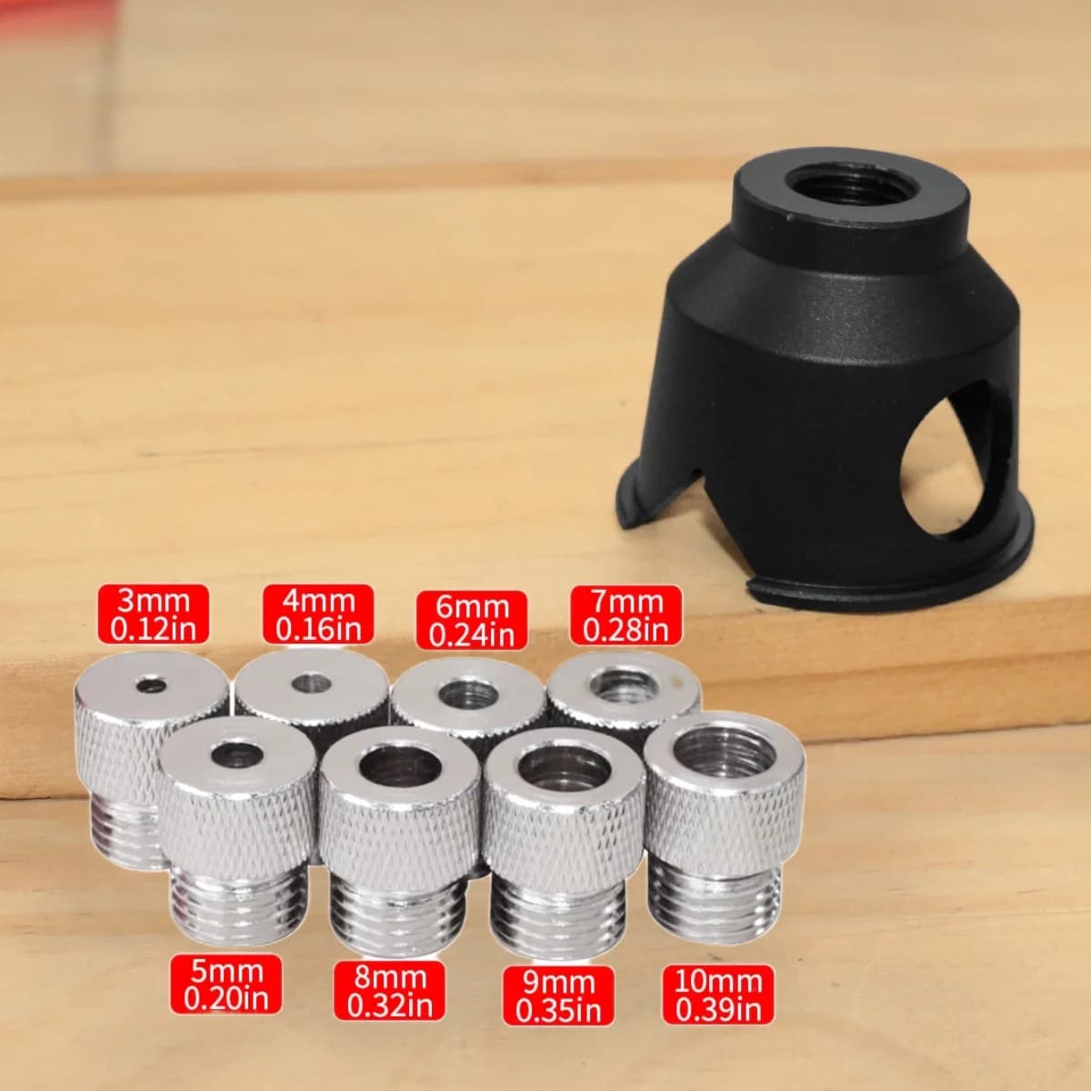 ตัวนำเจาะแนวตั้ง เจาะรู Pocket Hole, 3-10mm
