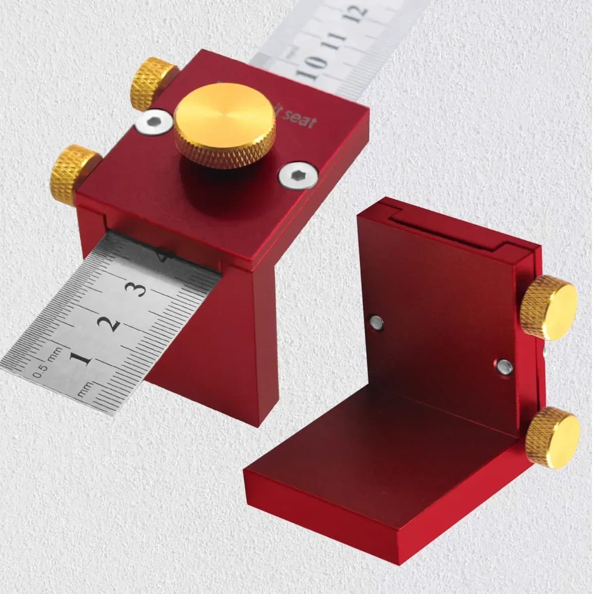 บล็อกตั้งมุมและขีดเส้นอลูมิเนียม (Angle Scriber)