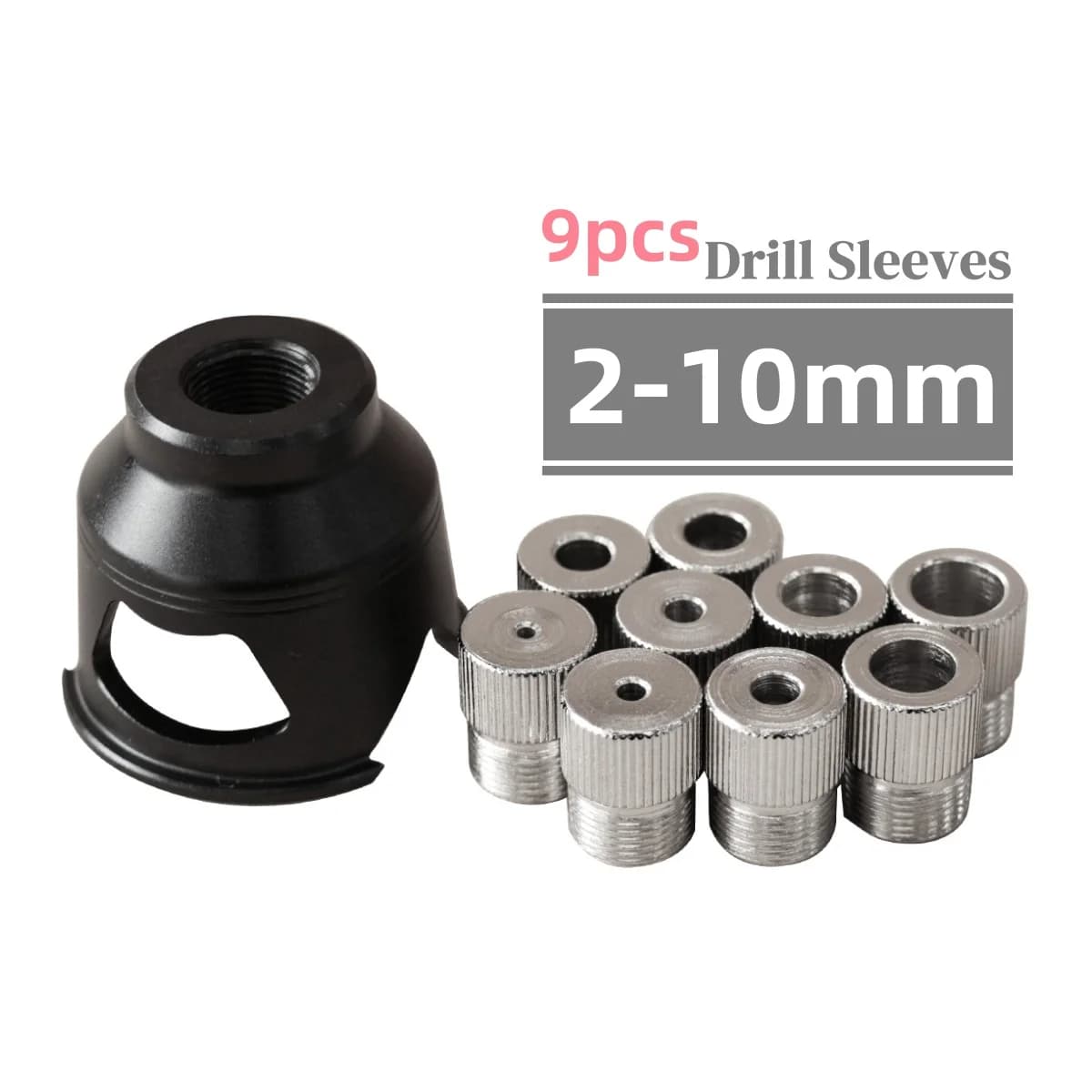 ชุดนำทางเจาะแนวตั้งสำหรับทำเดือย (Doweling Jig Kit), 2-10 มม.
