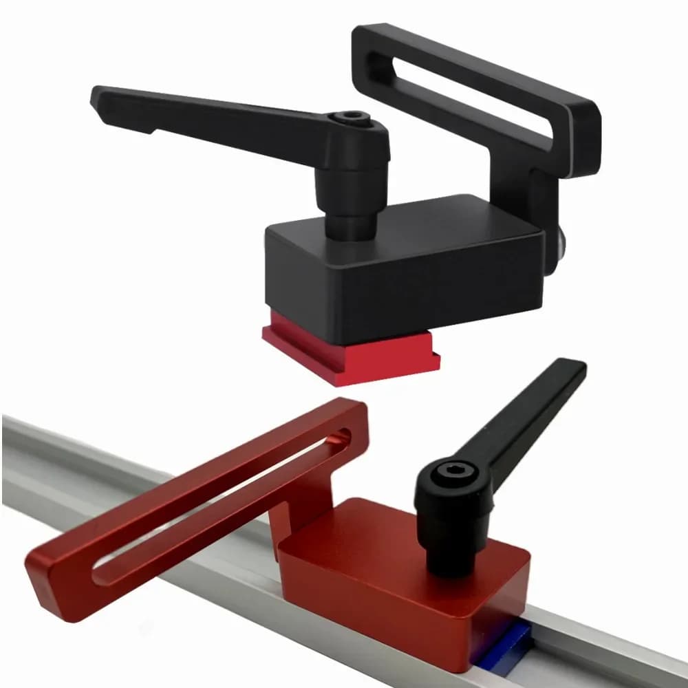 บล็อกหยุด Aluminum Miter Track สำหรับ T-Track มาตรฐาน