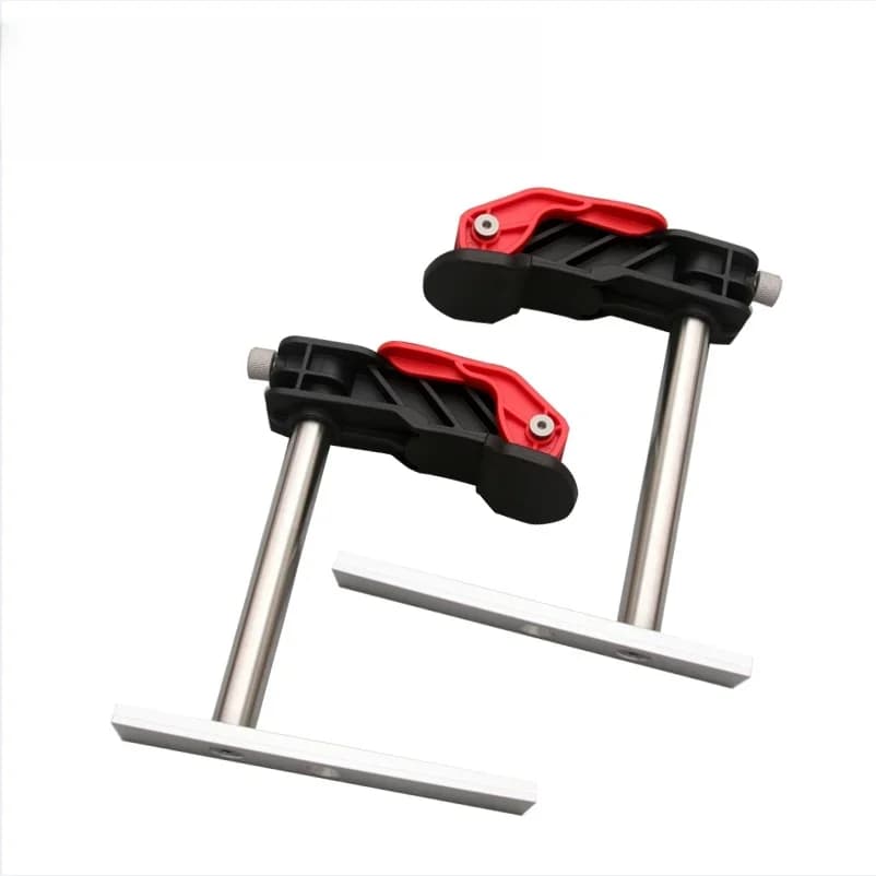 ชุด 2 ชิ้น ตัวจับยึดชิ้นงานบนโต๊ะทำงานแบบ Bench Dog Clamp