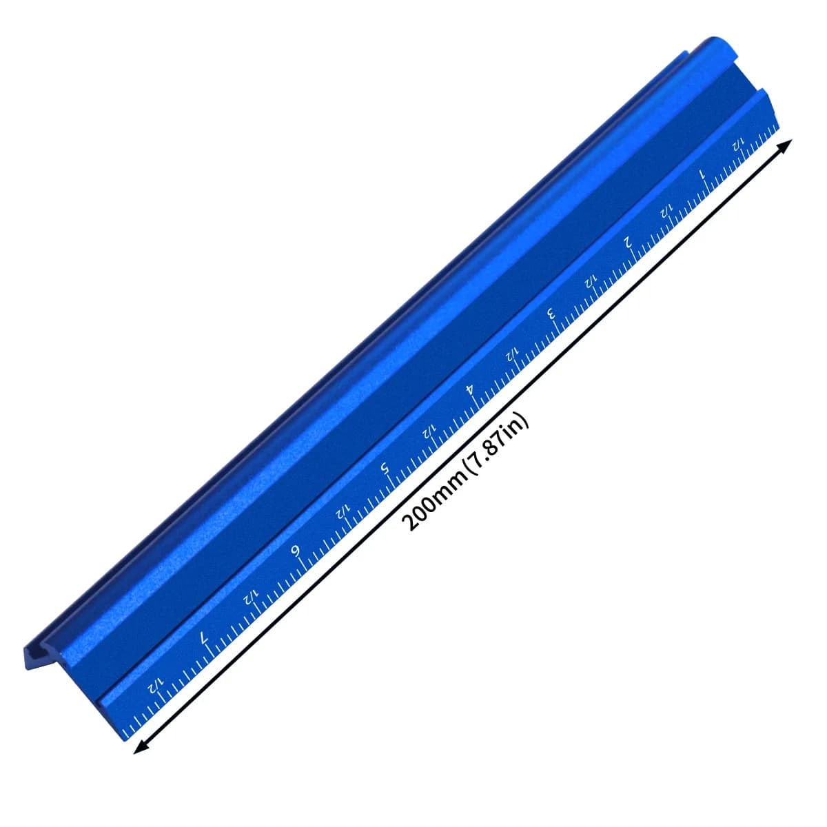ไม้บรรทัด V-Ruler สเก็ทวัดละเอียด ทั้งระบบเมตริกและอิมพีเรียล