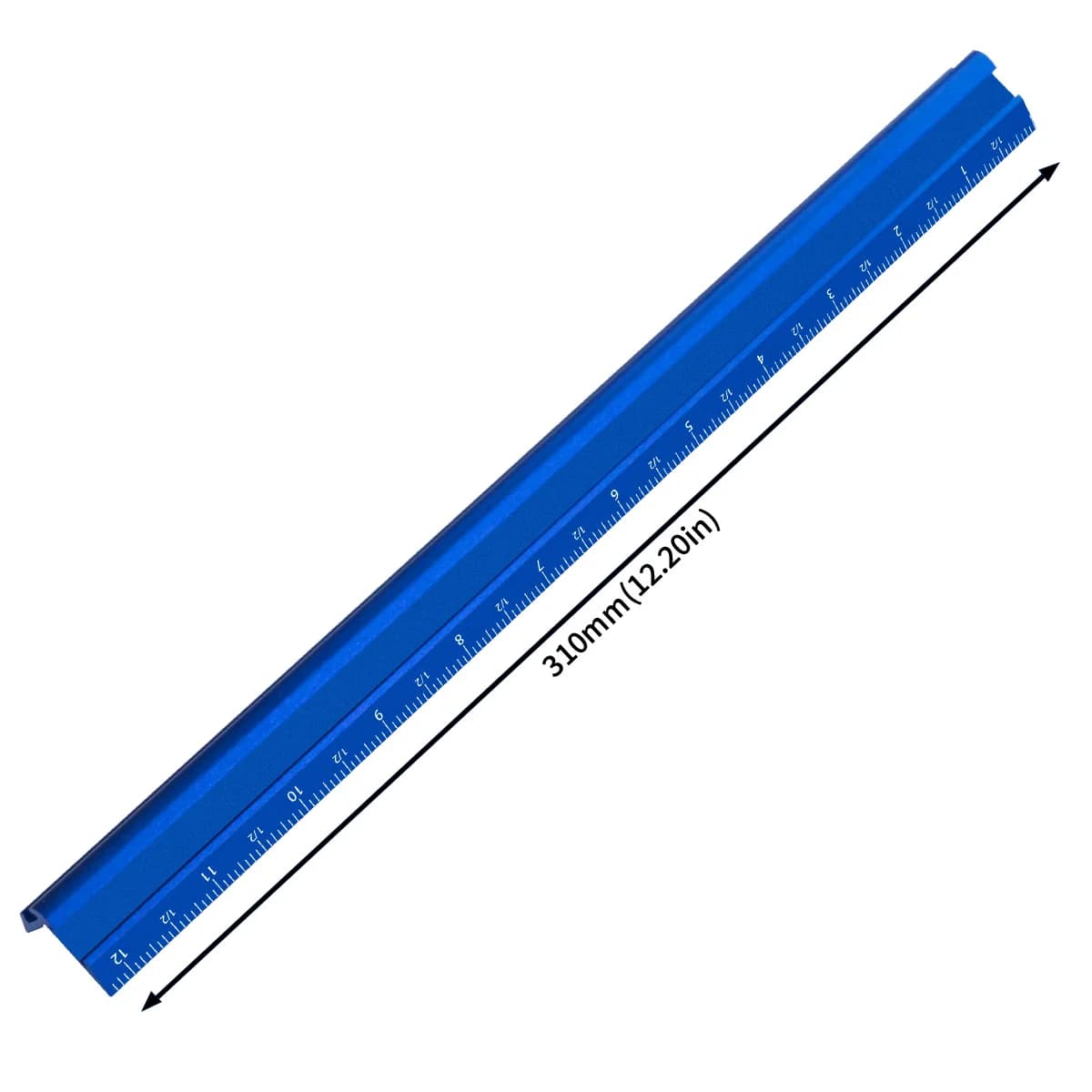 ไม้บรรทัด V-Ruler สเก็ทวัดละเอียด ทั้งระบบเมตริกและอิมพีเรียล