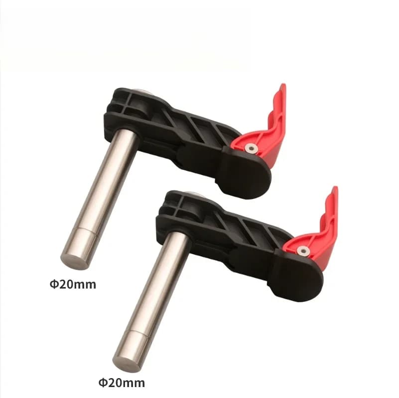 ชุด 2 ชิ้น ตัวจับยึดชิ้นงานบนโต๊ะทำงานแบบ Bench Dog Clamp