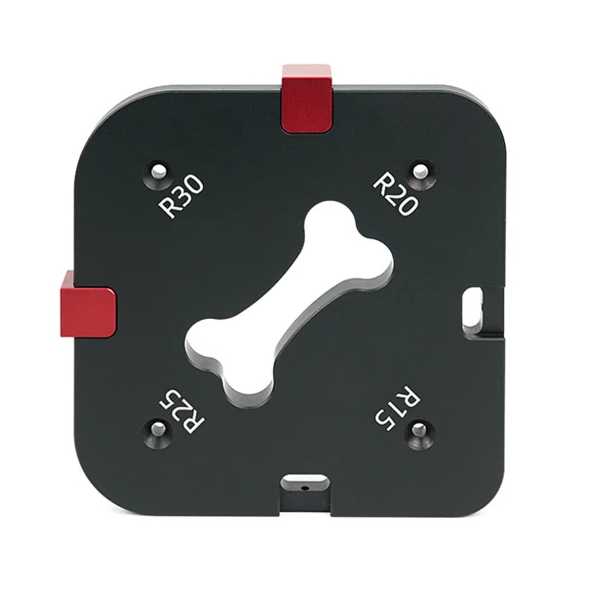 ชุดเทมเพลตอะลูมิเนียมสำหรับกำหนดรัศมุมโค้ง Router, R15-R50