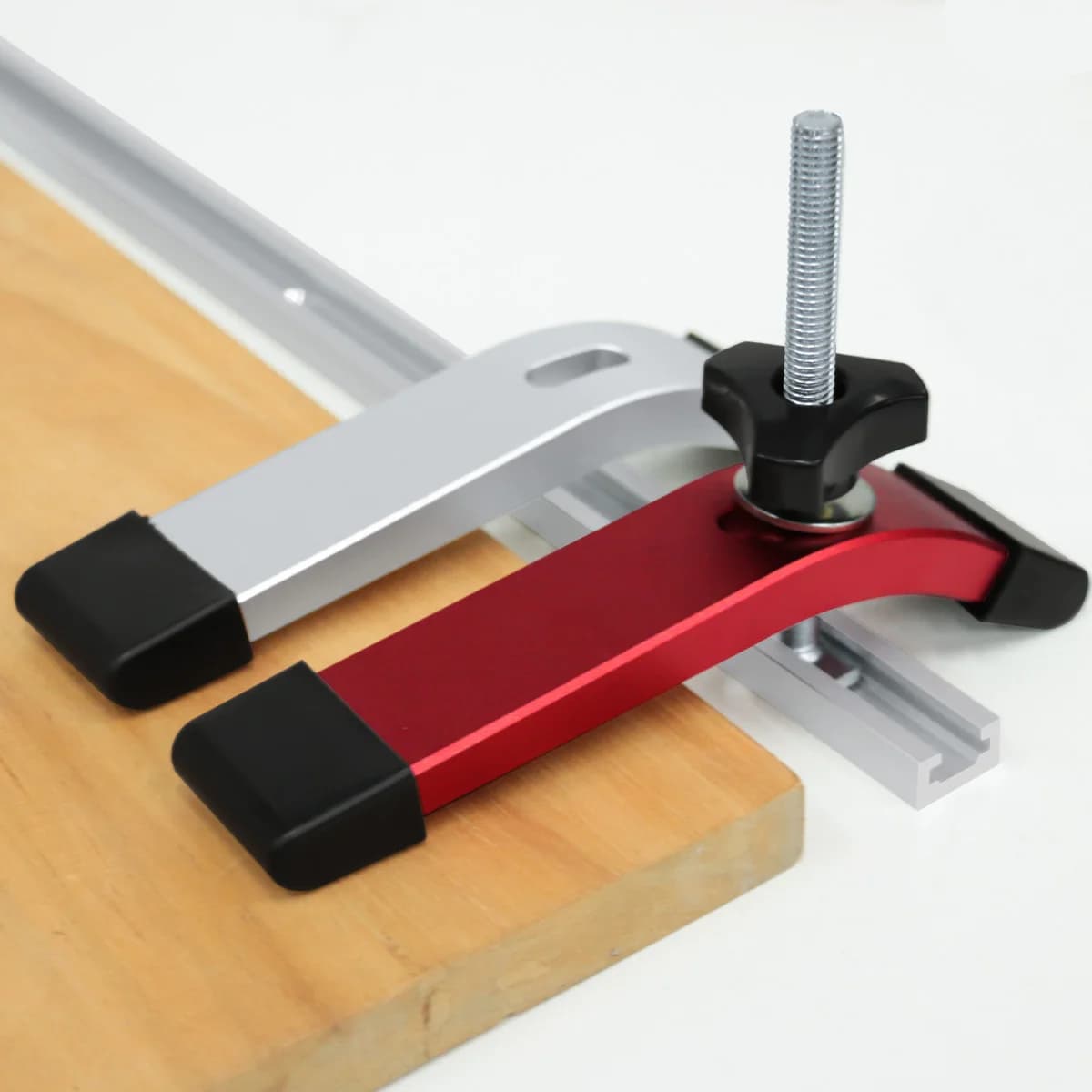 แคลมป์จับยึดแบบเร็ว อลูมิเนียม สำหรับราง T-Track