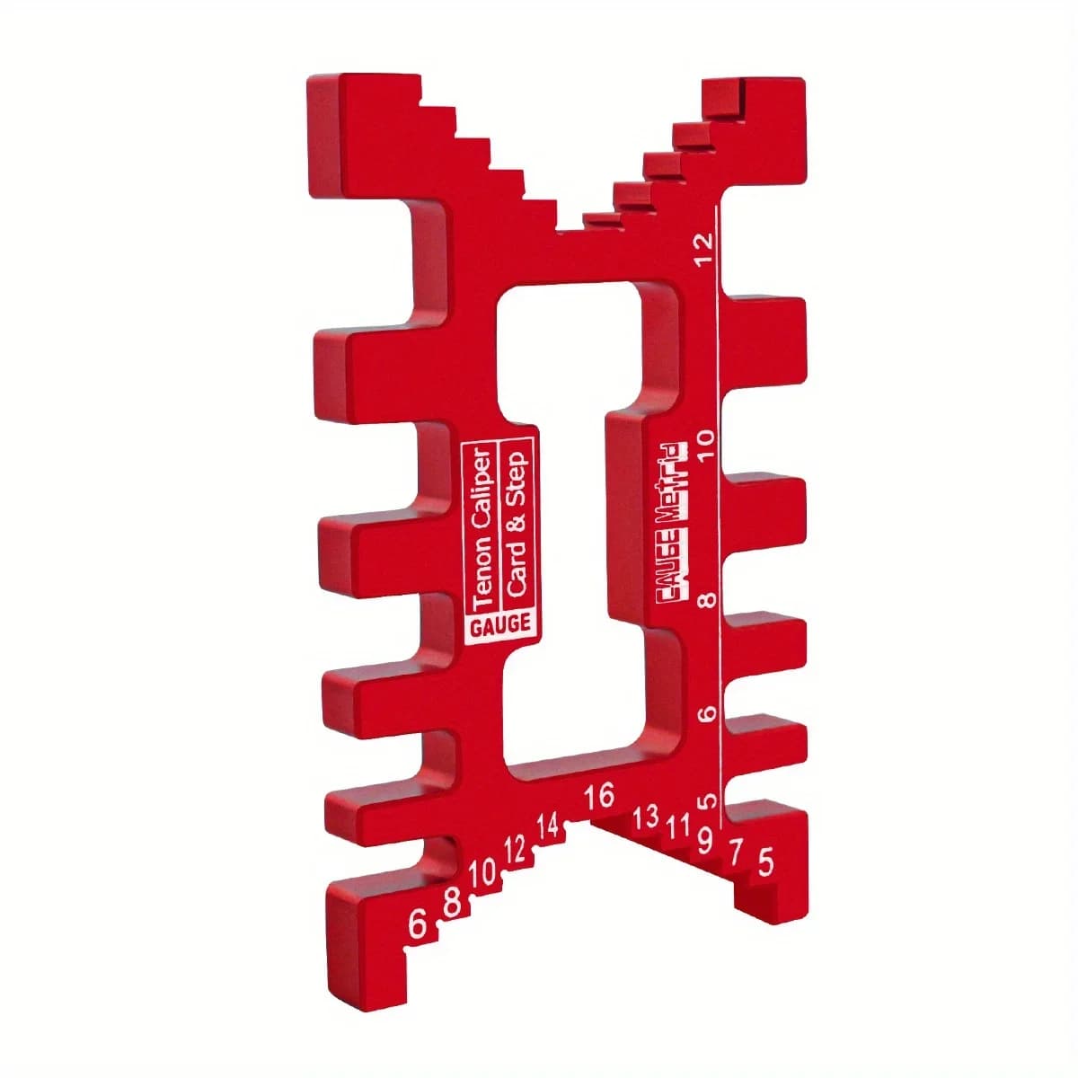 เกจวัดช่องว่าง Tenon ความแม่นยำ (หน่วยเมตริกและนิ้ว)