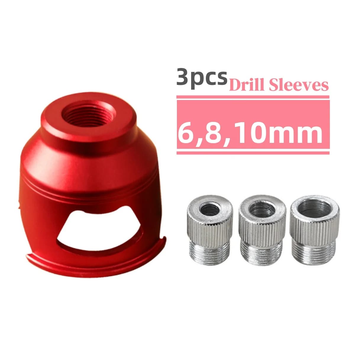 ชุดนำทางเจาะแนวตั้งสำหรับทำเดือย (Doweling Jig Kit), 2-10 มม.